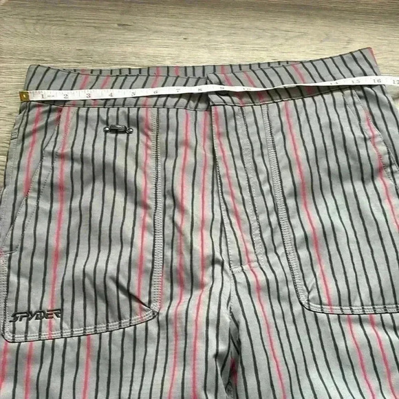 🔥Spyder🔥 | Grey snow pants with black and red stripes - Picture 6 of 15